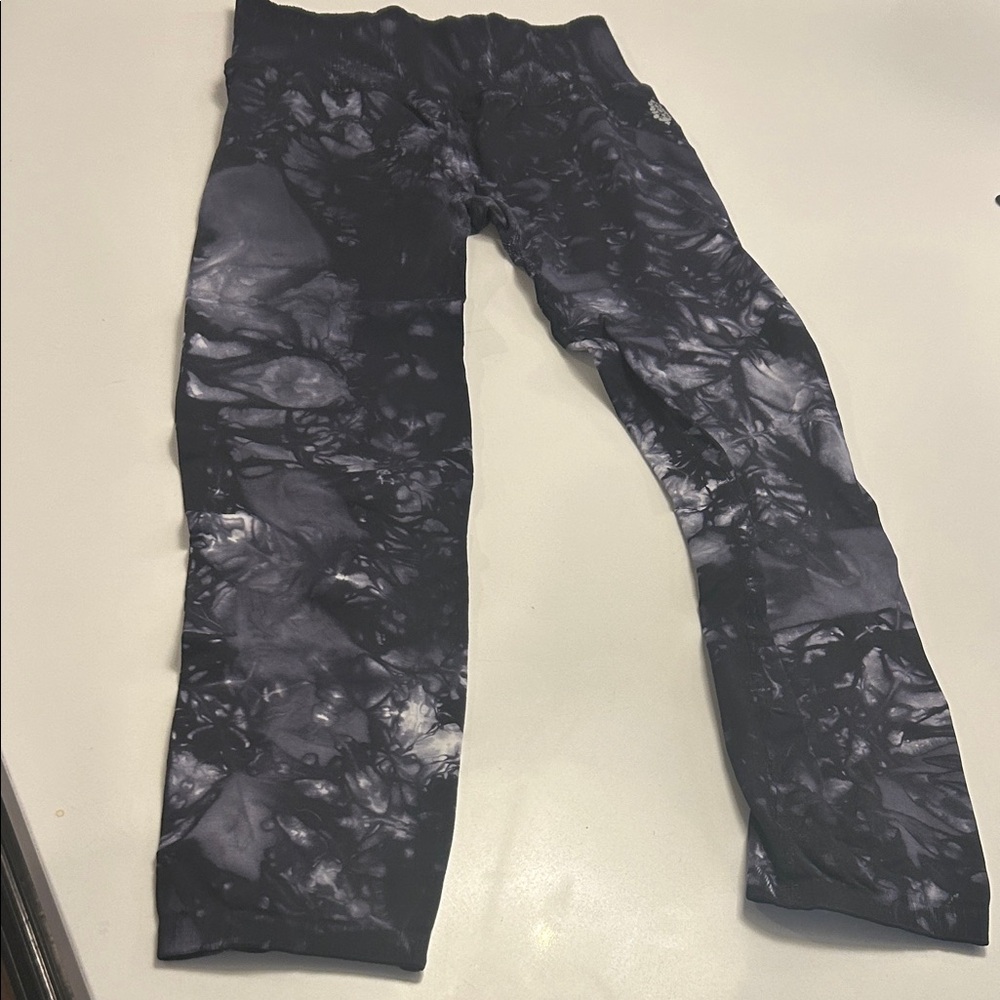 FP Movement by Free People Black and Gray Leggings